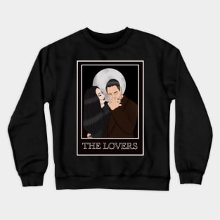 Gomez & Morticia - The Lovers Tarot Card Crewneck Sweatshirt